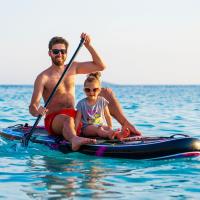 Tidal Rave ACRYLIC Inflatable Paddle Board 10’ 6